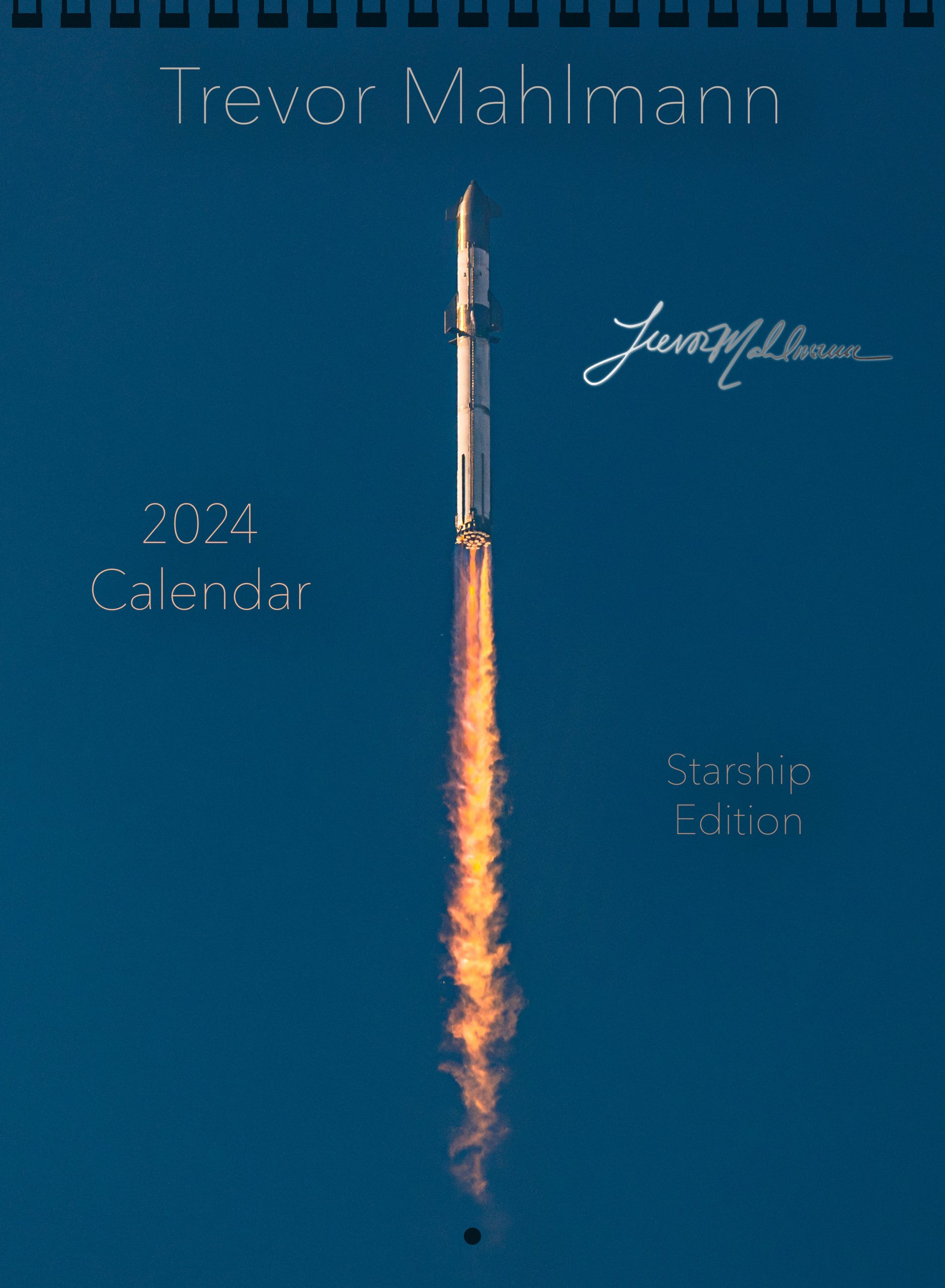 Trevors 2024 Calendar Starship Edition Trevor Mahlmann