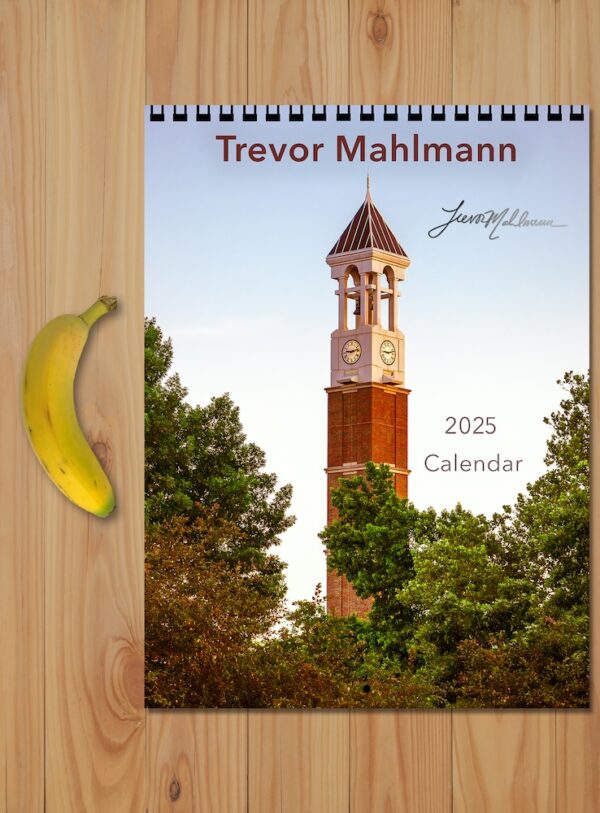 Trevor's 2025 Calendar Collegiate Edition